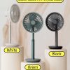Xiaomi AISOLOVE F5 Pro Rechargeable Fan 4000mAh with Swing & Extendable- Green Color